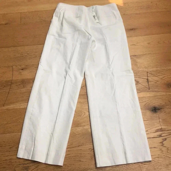 Trina Turk Nova Linen-Blend Pants NWT. Size 14 - Picture 6 of 7